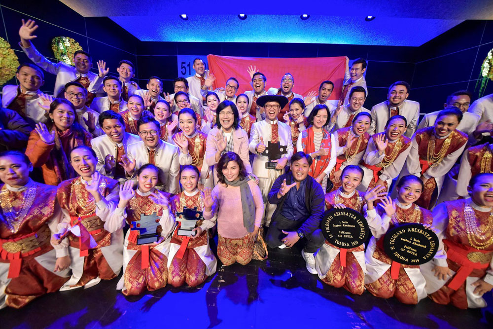 Abesbatza lehiaketa Tolosa Leidor