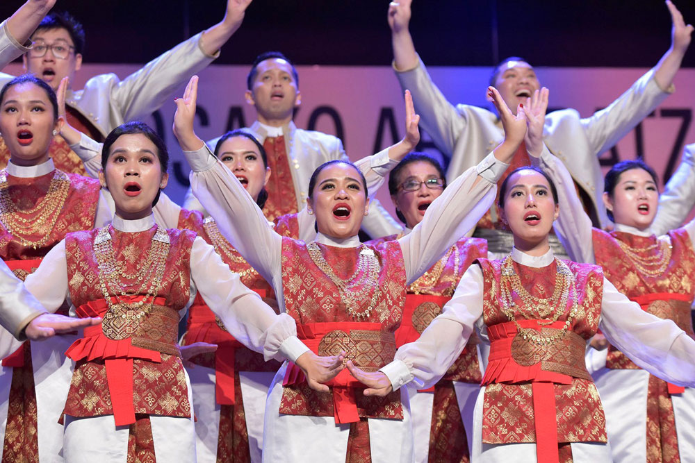 Abesbatza lehiaketa Tolosa Leidor